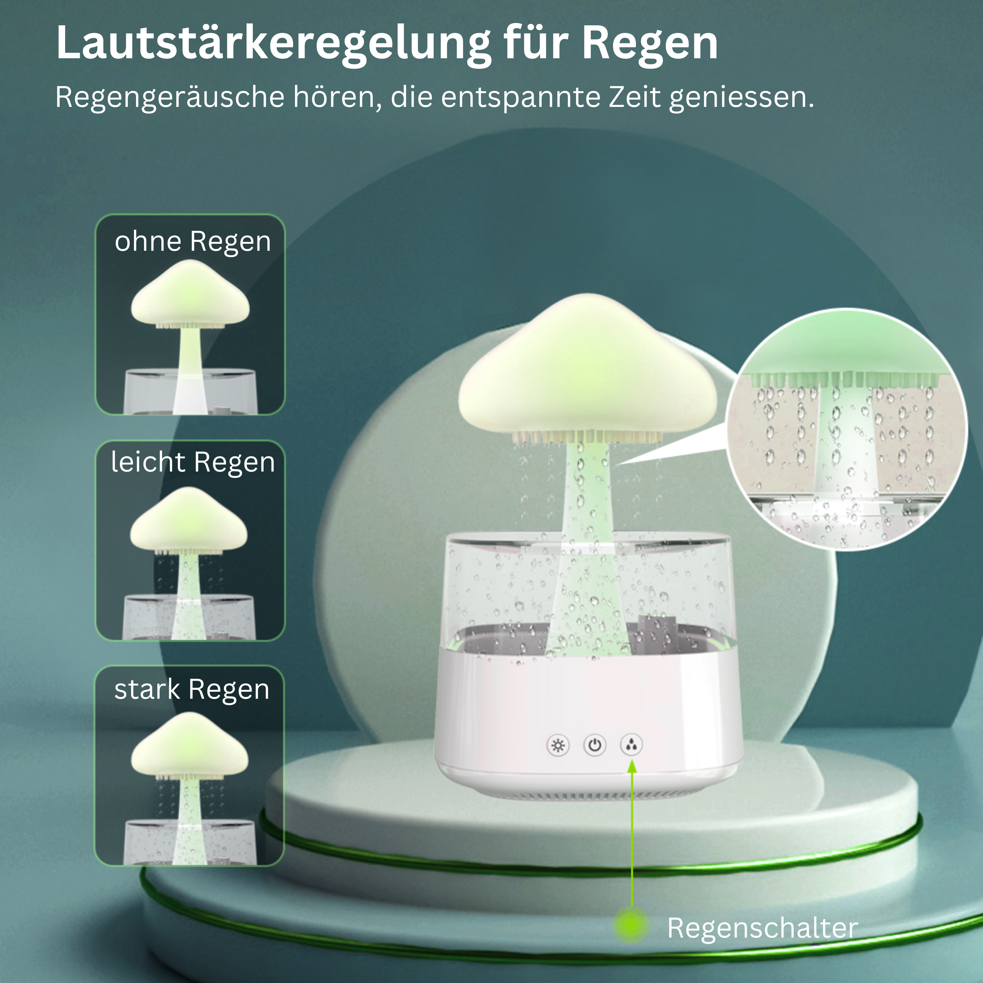 Mushroom Humidifier - Regenbefeuchter