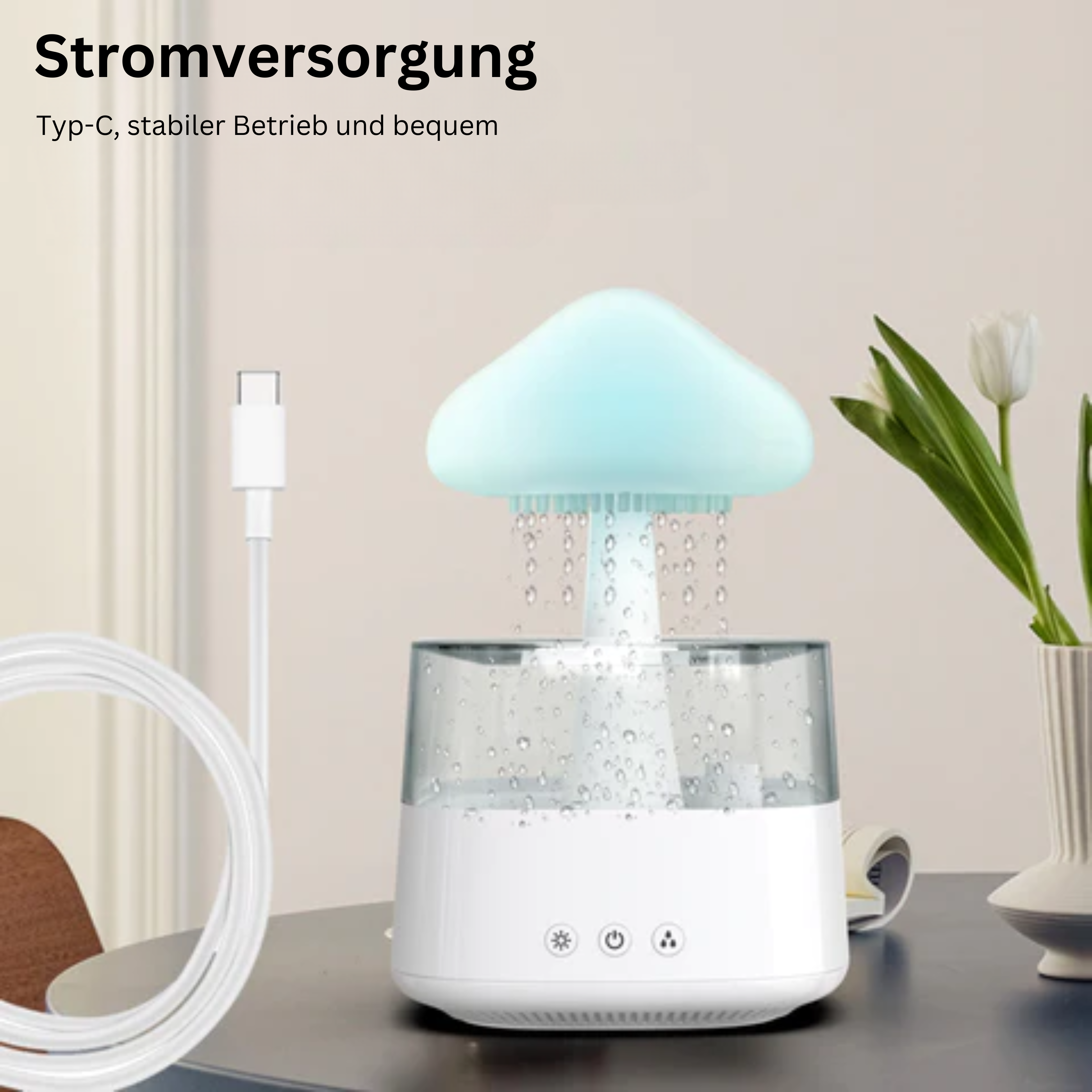 Mushroom Humidifier - Regenbefeuchter